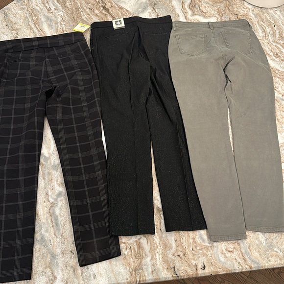 Bundle Skinny High-Waisted Stretch Pants ~ Size 6 - Picture 5 of 8